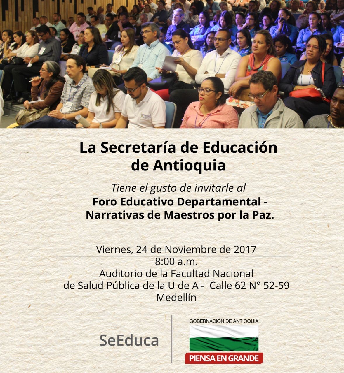 FORO EDUCATIVO DEPARTAMENTAL