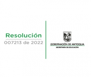 Resolución 007213 de 2022