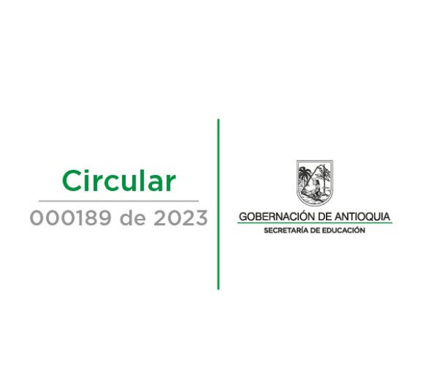 Circular 000189 de 2023