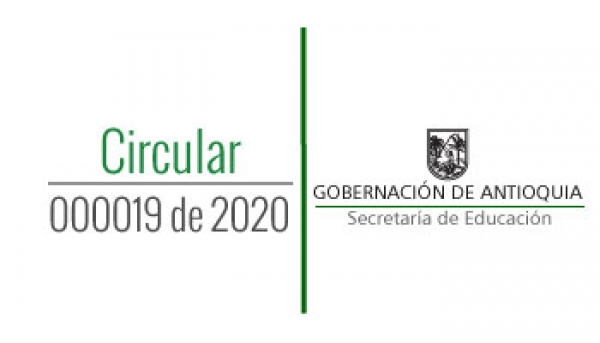 Circular 000019 de 2020 - Etapa de Matrícula