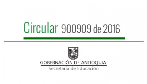 Circular 000909 de 2016 - Pago de aportes ARL por la entidad certificada de estudiantes de grado 11° que estan matriculados en la media técnica