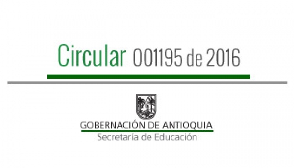 Circular 001195 de 2916 - Información sobre cambios de denominación de empleo