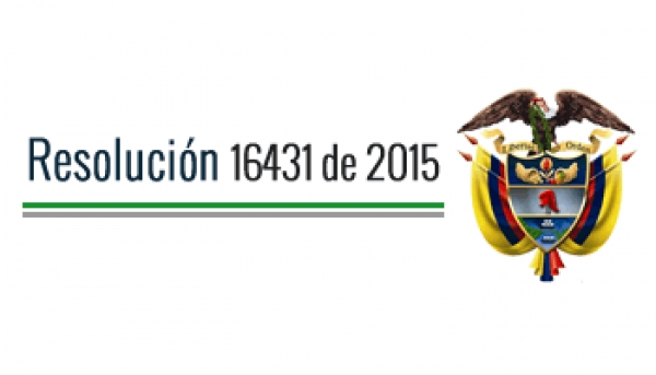 Resolución 16431 de 2015 - Cronograma de Traslados Ordinarios 2015