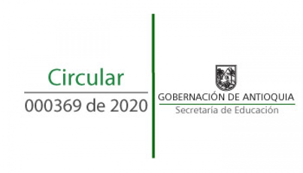 Circular 000369 de 2020 - Invitación a que hagan parte de la iniciativa de MinTic a través de la estrategia En Tic Confío y el apoyo de la Subsecretaría de Innovación y la Dirección Digital y su estrategia Digital Mente