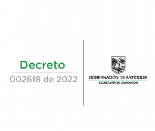 Decreto 002618 de 2022