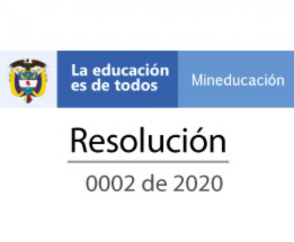 Resolución 0002 de 2020 - Por el cual se modifican transitoriamente &quot;Los lineamientos técnicos, administrativos, los estándares y las condiciones mínimas del Programa de Alimentación Escolar - PAE&quot;