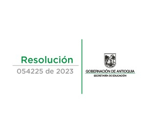 Resolución 054225 de 2023 - POAIV 2023