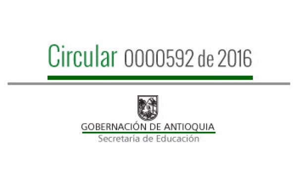 Circular 0000592 de 2016 - Servicio de Internet en establecimientos educativos durante las vacaciones