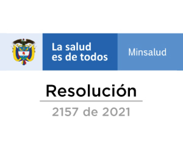Resolución 2157 de 2021