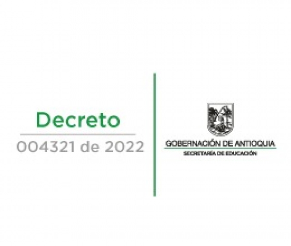 Decreto 004321 de 2022