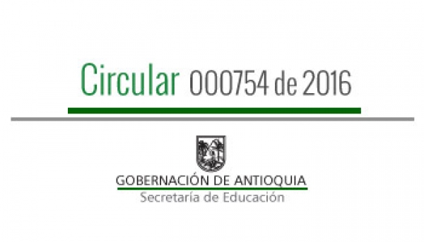 Circular 000745 de 2016 - Invitación a encuentros subregionales para la socialización de los aspectos básicos que se deben incluir en la revisión y actualización de los manuales de convivencia