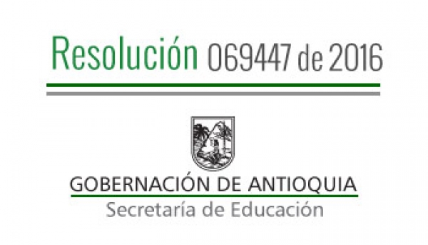 Resolución 069447 de 2016 - Por el cual se aclara un Acto Administrativo