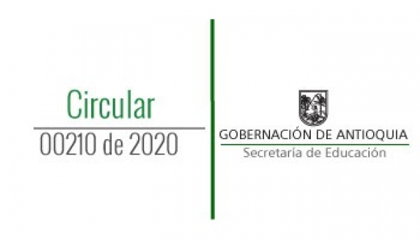 Circular 2029090900210 del 23 de Abril de 2020