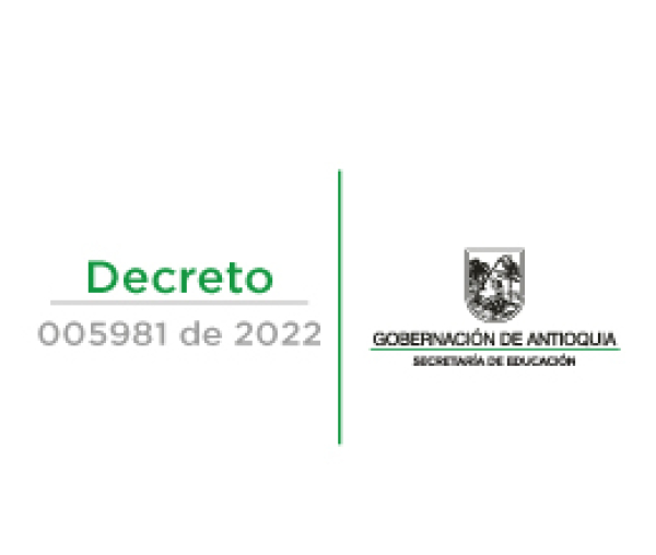 Decreto 005981 de 2022