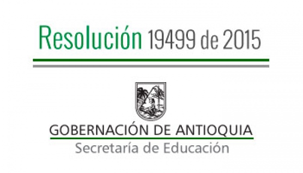 Resolución 19499 de 2015 - Por la cual se modifica la Resolución 15711 de 2015