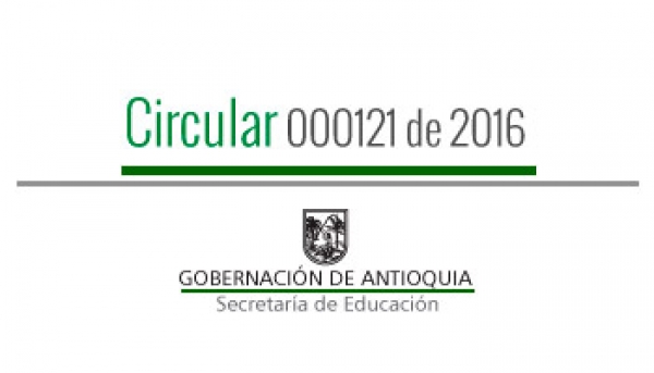 Circular 000121 - 2016 - Celebración del día de la Democracia Escolar el 26 de febrero de 2016