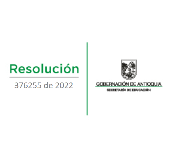 Resolución 376255 - Por la cual se publican los resultados del proceso ordinario de traslados 2022 - 2023, en la planta de cargos del Departamento de Antioquia