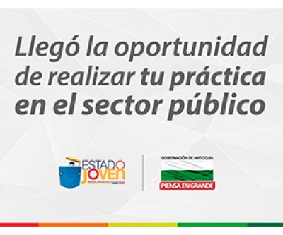 Llegó la oportunidad de realizar tu práctica en el sector público