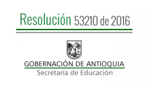 Resolución 53210 de 2016 - Por la cual se concede un Permiso Remunerado a unos Docentes y Directivos Docentes pagado con Recursos del Sistema General de Participaciones