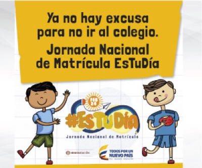 Jornada Nacional de Matrícula EsTuDía este 2 de marzo