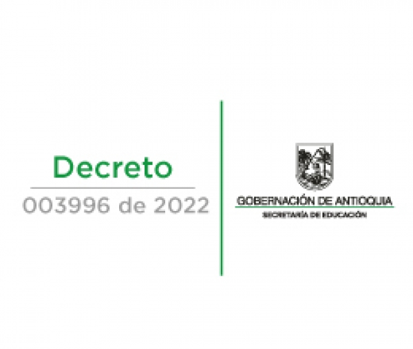 Decreto 003996 de 2022