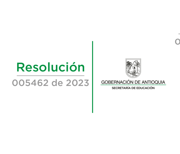 Resolución 005462 de 2023
