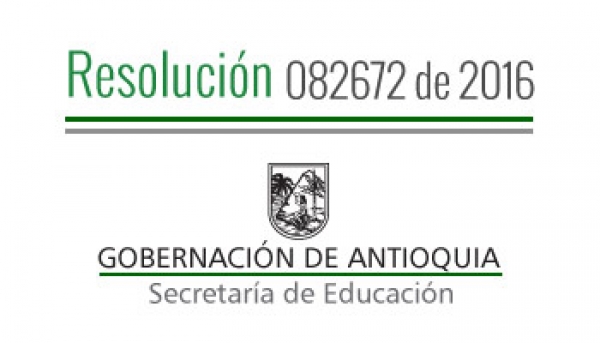 Resolución 082672 de 2016 - Por el cual se concede Vacaciones Colectivas a unos funcionarios administrativos