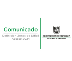 Definición Zonas de Difícil Acceso 2024